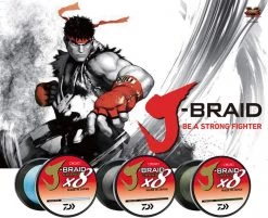 Daiwa J-Braid Grand X8 Braided Fishing Line