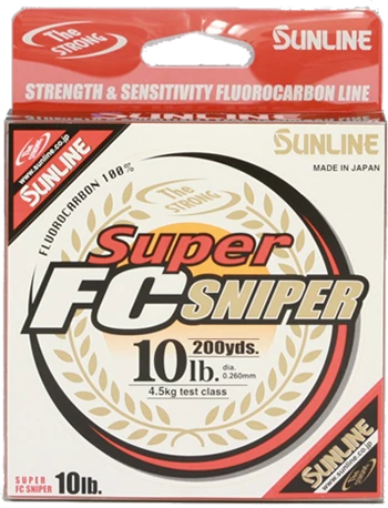Sunline FC Sniper Fluorocarbon Line 3 Sunline FC Sniper Fluorocarbon Line