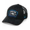 Costa Del Mar Costa Chathman Shark Twill Trucker Hat