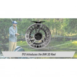 TFO Shimano Temple Fork BVK Sealed Drag Fly Reel