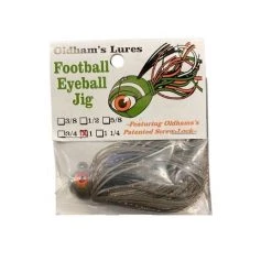 Fishin' World Sales Shop 7 Oldham Football Eyeball Jig Baits