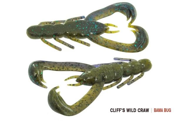 V&M Wild Thang Cliff's Wild Craw Baits 2 V&M Wild Thang Cliff's Wild Craw Baits