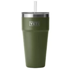 Fishin' World Yeti Rambler 26 Oz. Cup With Straw Lid