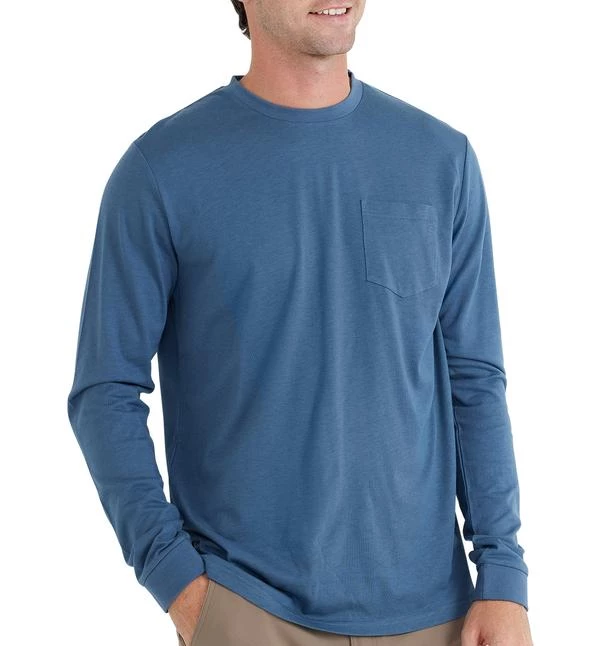 Apparel Free Fly Bamboo Heritage Pocket Long Sleeve 2 Apparel Free Fly Bamboo Heritage Pocket Long Sleeve