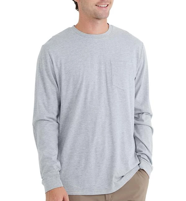 Apparel Free Fly Bamboo Heritage Pocket Long Sleeve 3 Apparel Free Fly Bamboo Heritage Pocket Long Sleeve